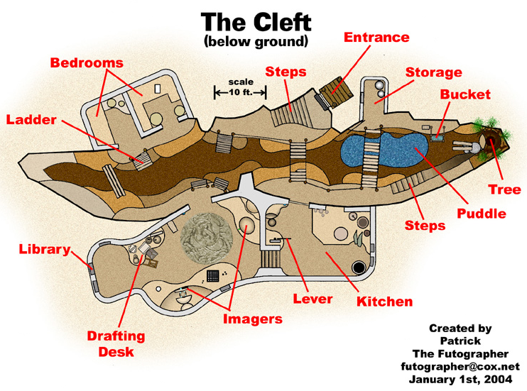Map of the Cleft