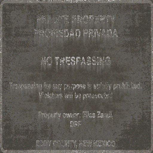 Property Sign