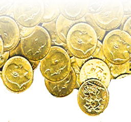 Gold coins