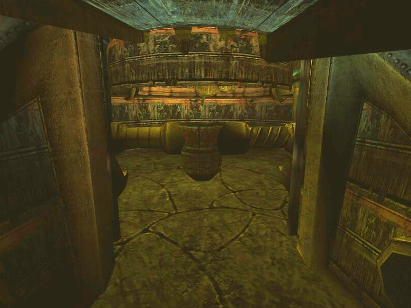 Spore collection pit